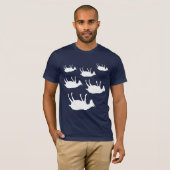 気絶のヤギ Tシャツ (正面フル)