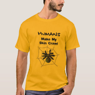 気色悪いくも Tシャツ