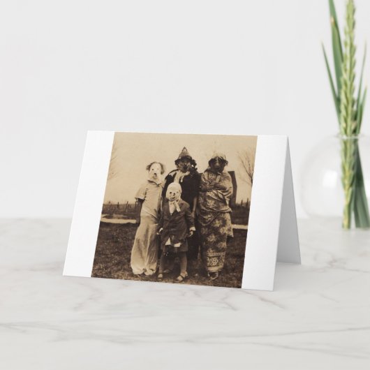 気色悪いのグループ カード (正面)