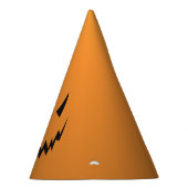 気色悪いカボチャハローウィンパーティの紙の帽子 パーティーハット (右)
