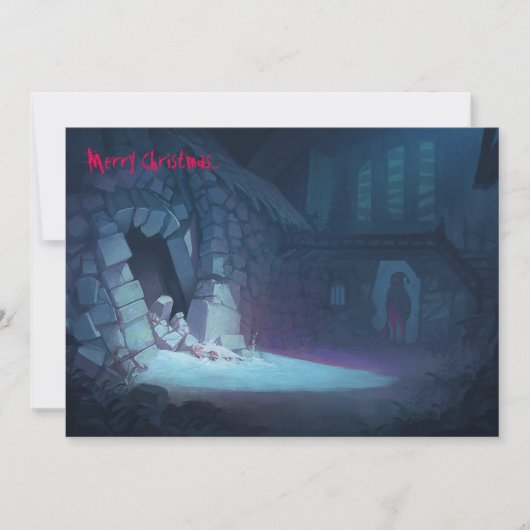 気色悪いクリスマス シーズンカード (正面)