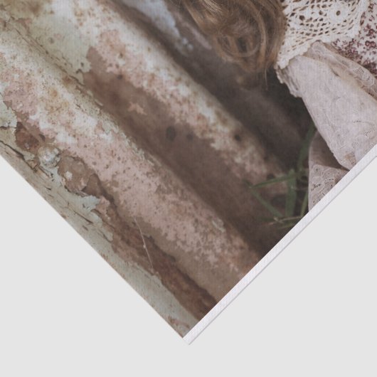 気色悪いゴシック様式磁器の人形のビクトリア時代の人のゴシック 薄葉紙 (詳細)