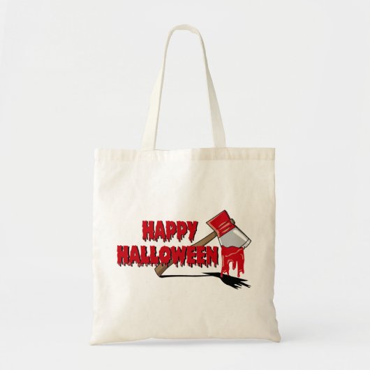 気色悪いハロウィンの御馳走バッグ トートバッグ (正面)