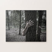 気色悪いパズル-森林のゾンビ ジグソーパズル (横)