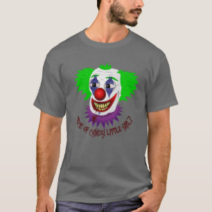気色悪いピエロのワイシャツ Tシャツ