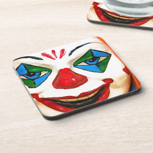 気色悪いピエロ コースター (左側)