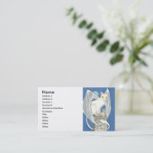 気色悪い猫の名刺 名刺 (スタンド正面)