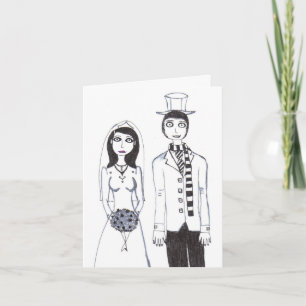 気色悪い結婚式のrsvp 招待状