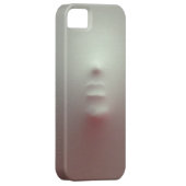 気色悪い顔のiPhone 5/5Sの場合 Case-Mate iPhoneケース (裏面/右)