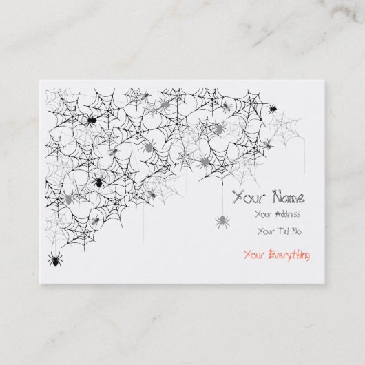 気色悪い 名刺 (正面)