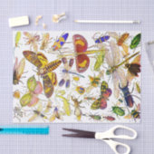 気色悪いCrawliesの昆虫のティッシュペーパー|の生物学 薄葉紙 (クラフト)