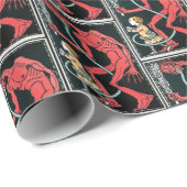 気色悪いKrampus ラッピングペーパー (ロールコーナー)