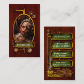 _気色悪-人形-それあ最高のそれら眠 名刺 (正面/裏面)