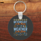 気象はゲームの名前である キーホルダー (正面)