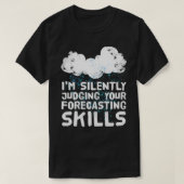 気象予報士気象予報士5 Tシャツ (デザイン正面)