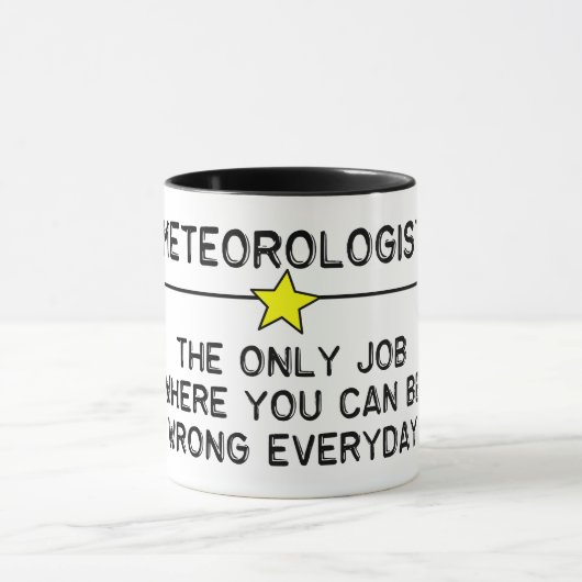 気象予報士 マグカップ (中央)