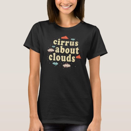 気象予報天気予報Cl Tシャツ (正面)