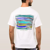 "気象台"のTシャツ Tシャツ (裏面)