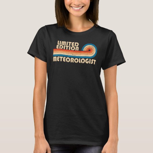 気象学おもしろい職権職業誕生日 Tシャツ (正面)