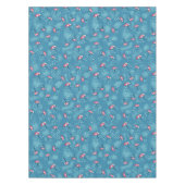 気象学おもしろい雨天及び傘 テーブルクロス (正面)