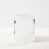 気象学シック#4 フロストグラスマグカップ (中央)