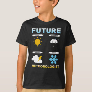 気象学教育ギフト Tシャツ