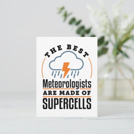 気象学最高の士は過細胞から成る ポストカード (スタンド正面)