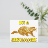 気象学者のグラウンドホッグではない ポストカード (スタンド正面)