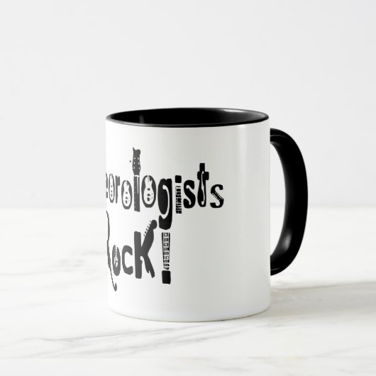 気象学者の岩 マグカップ (正面右)