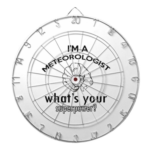 気象学者デザイン ダーツボード (正面)