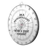 気象学者デザイン ダーツボード (正面右)