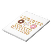 気象学者…寄付のために働く ノートパッド (回転)