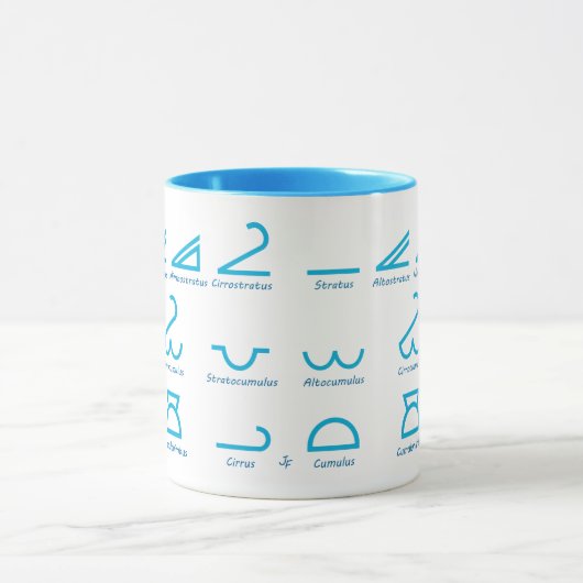 気象学 マグカップ (中央)
