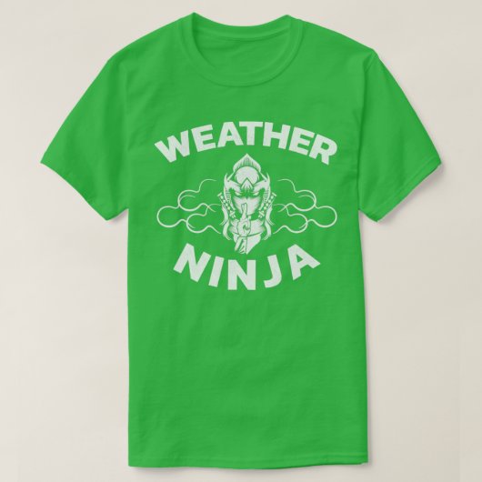 気象忍者 Tシャツ (デザイン正面)