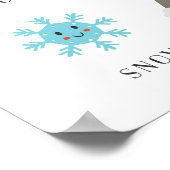 気象教育ポスターとかわいい顔 ポスター (角)