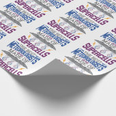 気象最高の医は過細胞から成る ラッピングペーパー (角)