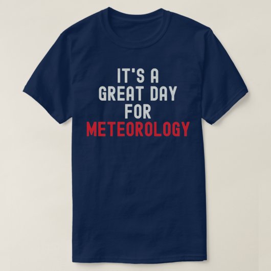 気象素晴らし学の日1 Tシャツ (デザイン正面)
