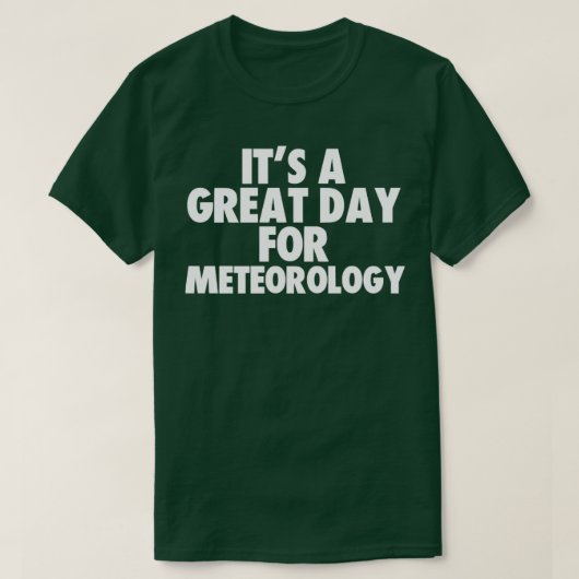 気象素晴らし学の日 Tシャツ (デザイン正面)