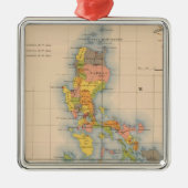 気象観測所地震5号 メタルオーナメント (正面)