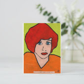 気転の郵便はがき ポストカード (スタンド正面)