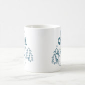 気軽にくつろぎクリスマス コーヒーマグカップ (中央)