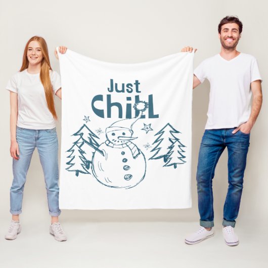 気軽にくつろぎクリスマス フリースブランケット (インサイチュ)