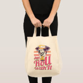 気軽に楽しもうTシャツ トートバッグ (正面(商品))