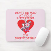 気違いがあないで下さい マウスパッド (マウス)