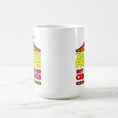 気違いが多すぎる面白いマグカップ コーヒーマグカップ (中央)