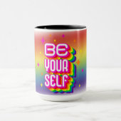 気違いになれ マグカップ (中央)