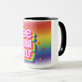 気違いになれ マグカップ (正面右)