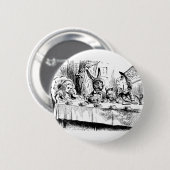 気違いのお茶会のアリス 缶バッジ (正面&裏面)