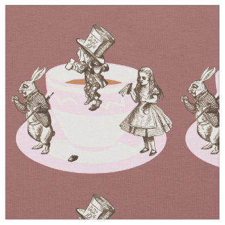 気違いのお茶会のオリジナル ファブリック