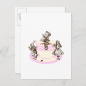 気違いのお茶会 インビテーションポストカード (正面/裏面)